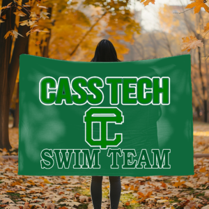 Cass Tech Blanket Plush 60x80