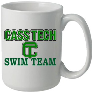 Cass Tech Coffee Mug 15oz Swim Team