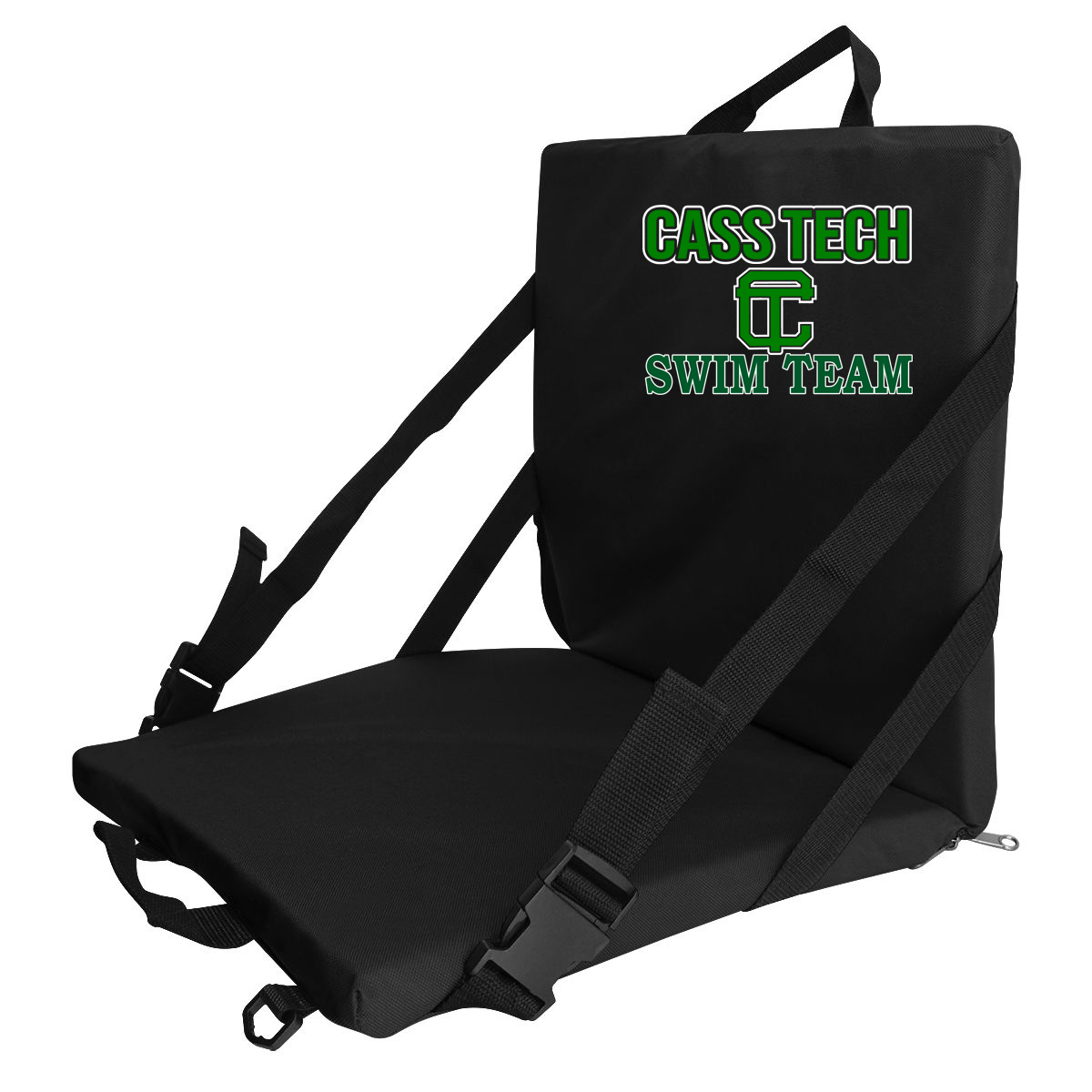 CTS Folding Stadium Seat Black